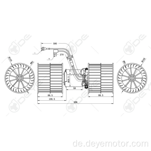 Autogebläsemotor für Ford Sierra Ford Escort